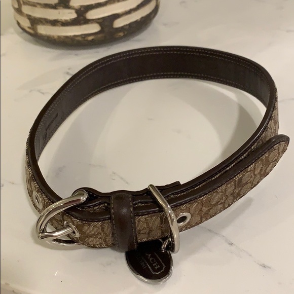 📌NWOT Coach Signature Logo Minisig Dog Collar - Picture 3 of 4